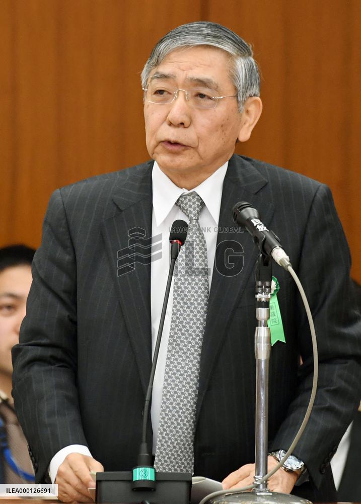 Japanese gov't proposes BOJ Gov. Kuroda's reappointment
