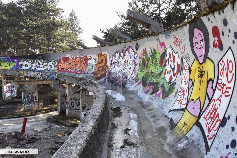 Remnant of Sarajevo Olympics
