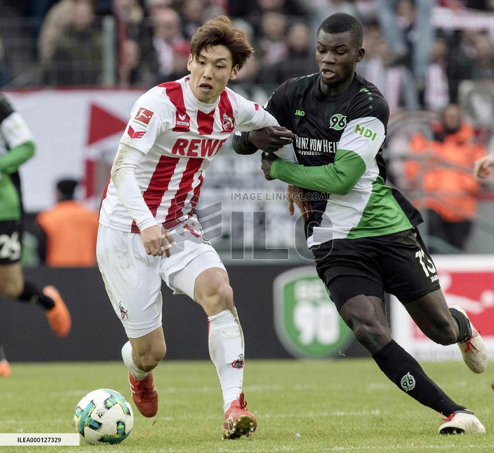 Football: Cologne vs Hannover