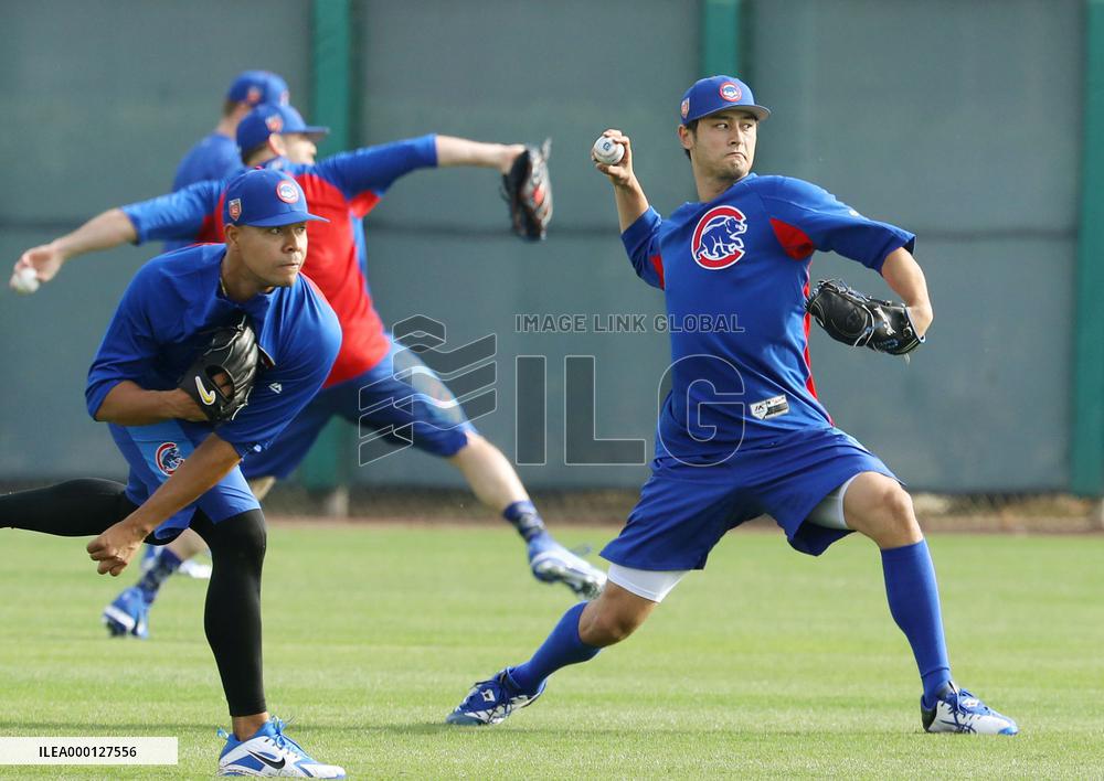 Baseball: Cubs pitcher Darvish