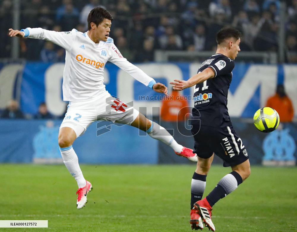 Football: Marseille vs Bordeaux