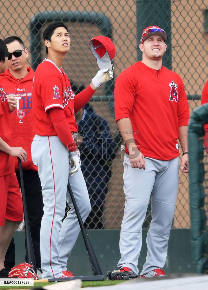 Baseball: Angels' Ohtani