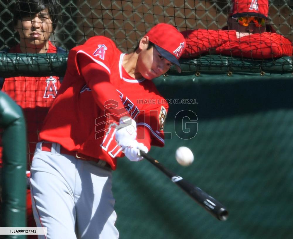 Baseball: Angels' Ohtani