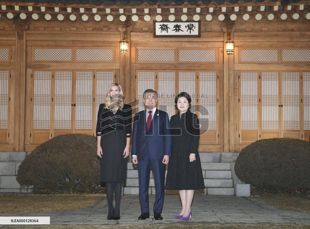 Ivanka Trump in S. Korea for Olympic closing ceremony