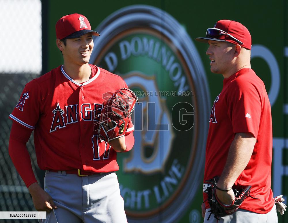 Baseball: Angels' Ohtani