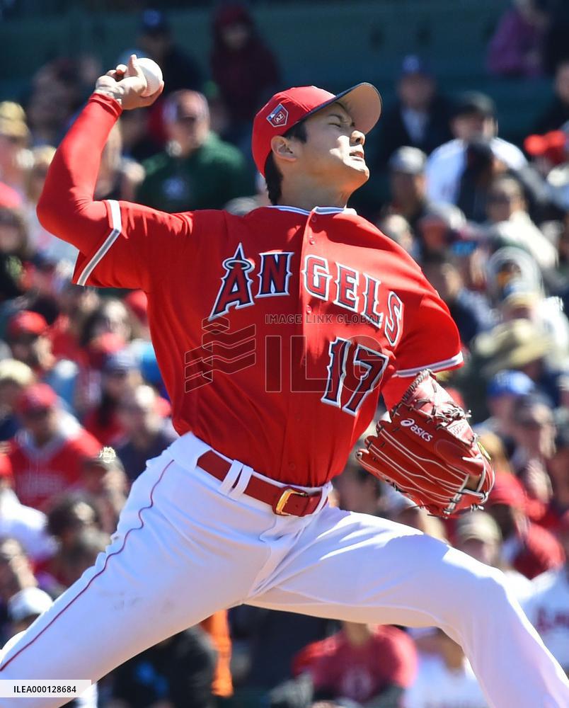 Baseball: Shohei Ohtani's spring debut