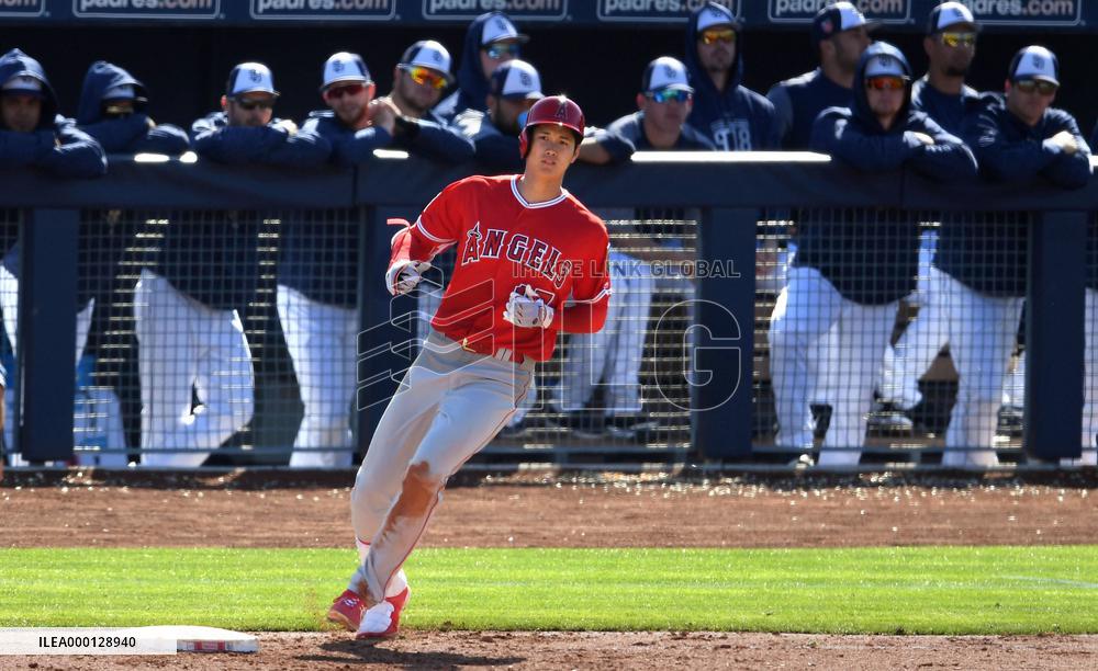 Baseball: Ohtani's DH debut in spring training