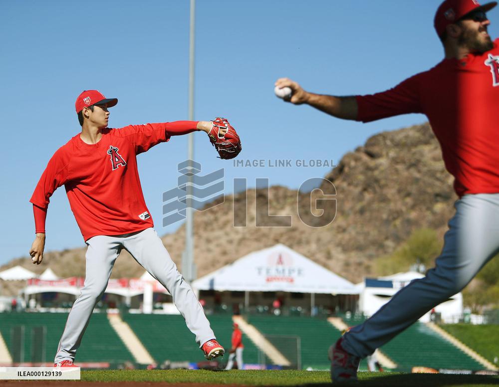 Baseball: Los Angeles Angels pitcher Shohei Ohtani