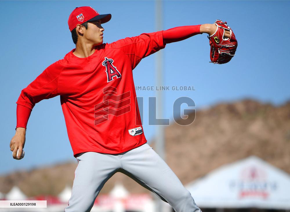 Los Angeles Angels pitcher Shohei Ohtani