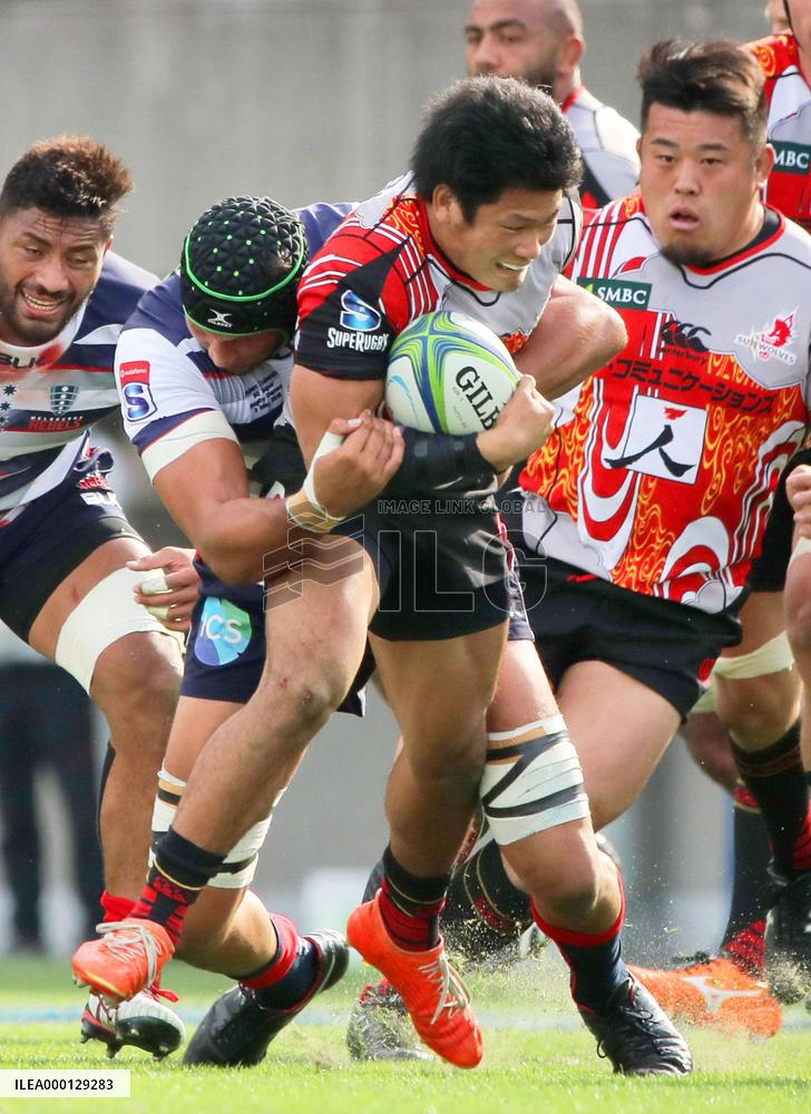 Rugby: Sunwolves vs Rebels