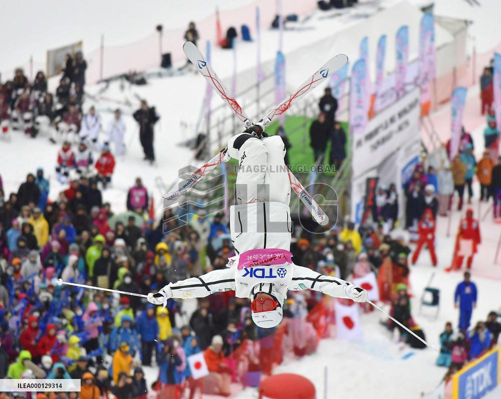 World Cup freestyle skiing moguls