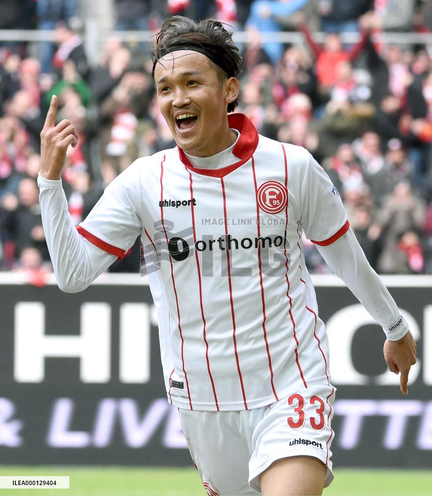 Football: Usami of Fortuna Dusseldorf