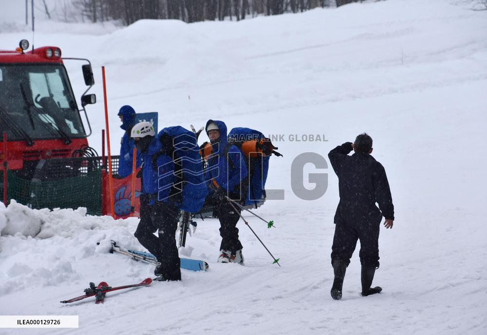 Search for 2 missing foreign men at Hokkaido ski resort