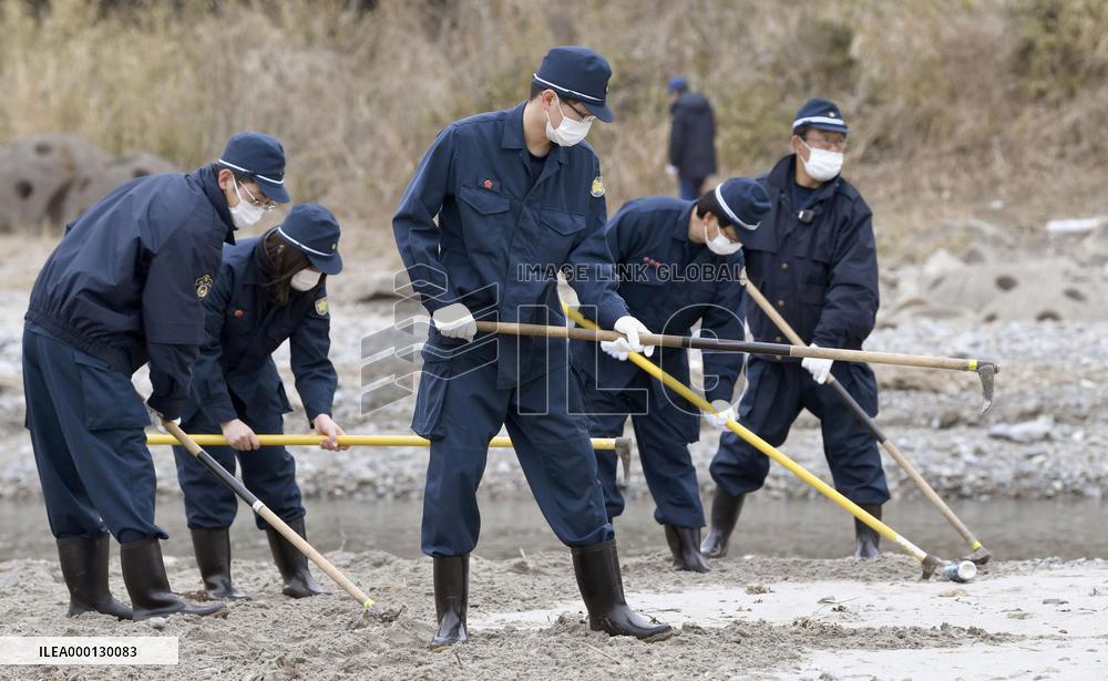 Police search for remains of people missing since 2011 tsunami