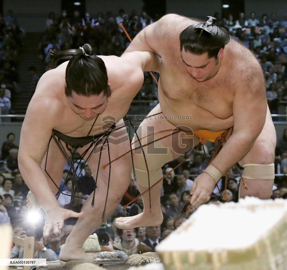Spring Grand Sumo Tournament 9th day