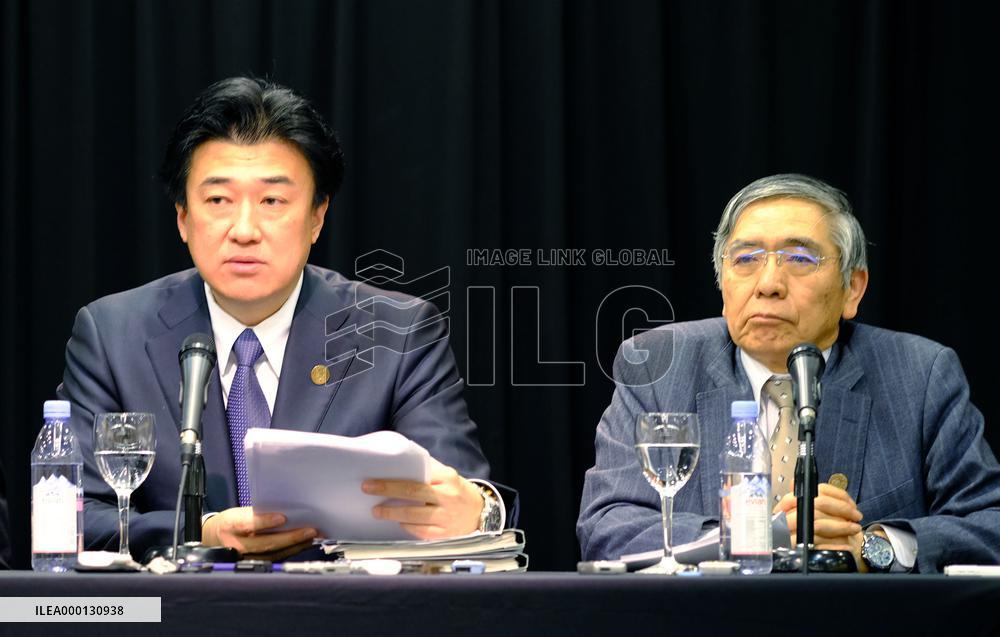 G-20 finance chiefs meet in Argentina