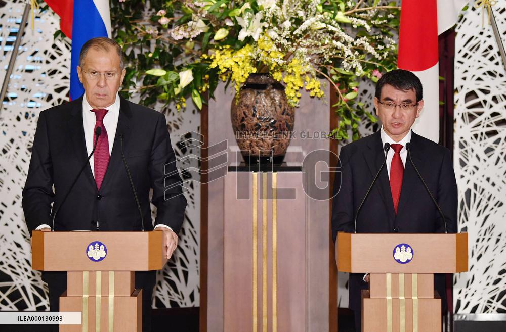 Japan-Russia foreign ministerial talks