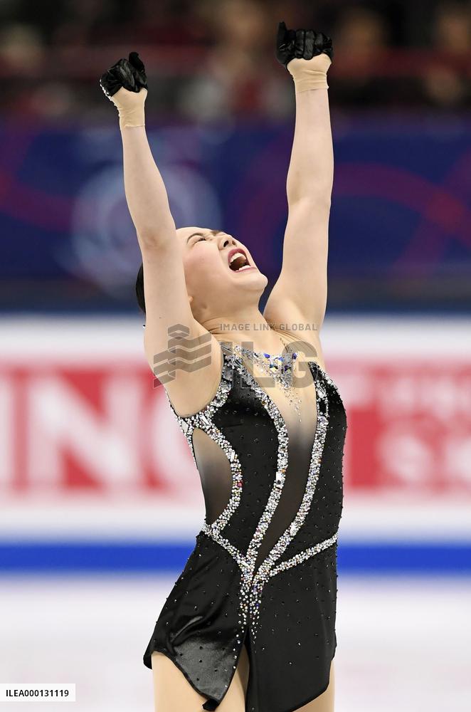 Figure skating: Higuchi at world c'ships