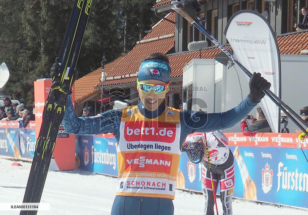 Skiing: Watabe wins Nordic combined World Cup