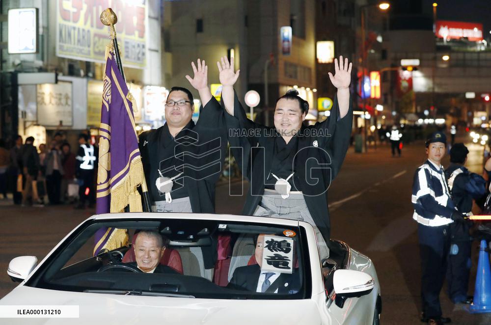 Spring Grand Sumo Tournament final day