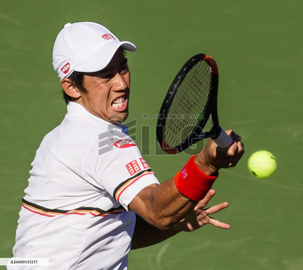 Nishikori at Miami Open