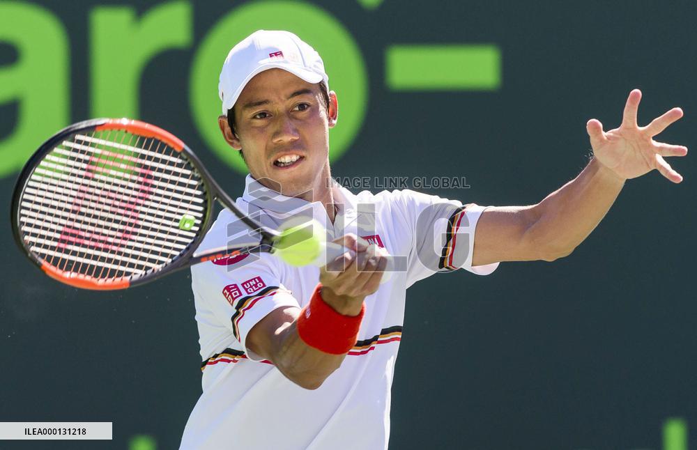 Nishikori at Miami Open