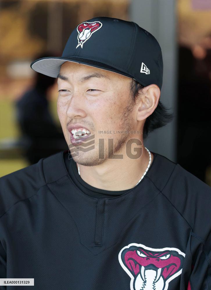 Baseball: Diamondbacks' Hirano