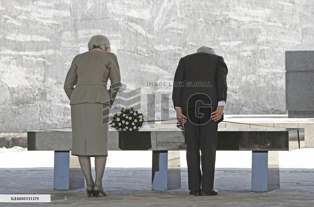 Japanese emperor's visit to Okinawa