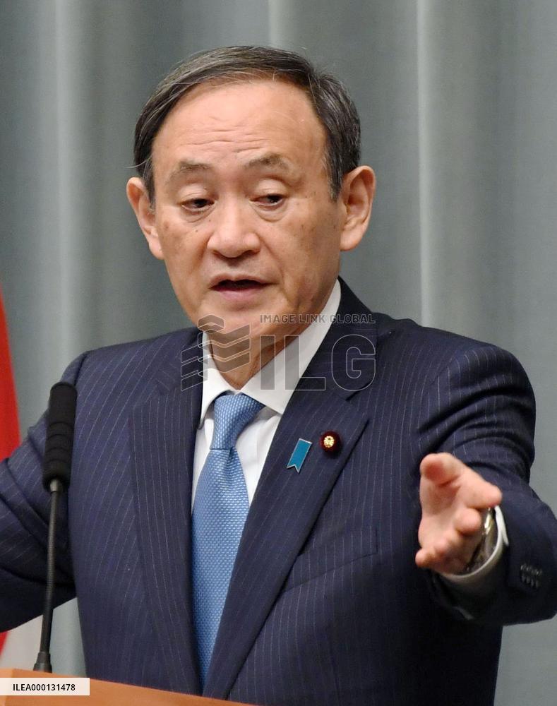Japan's top gov't spokesman Suga