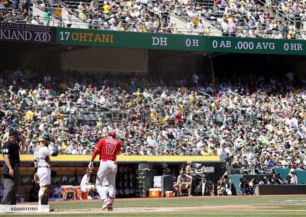 Baseball: Athletics-Angels season opener