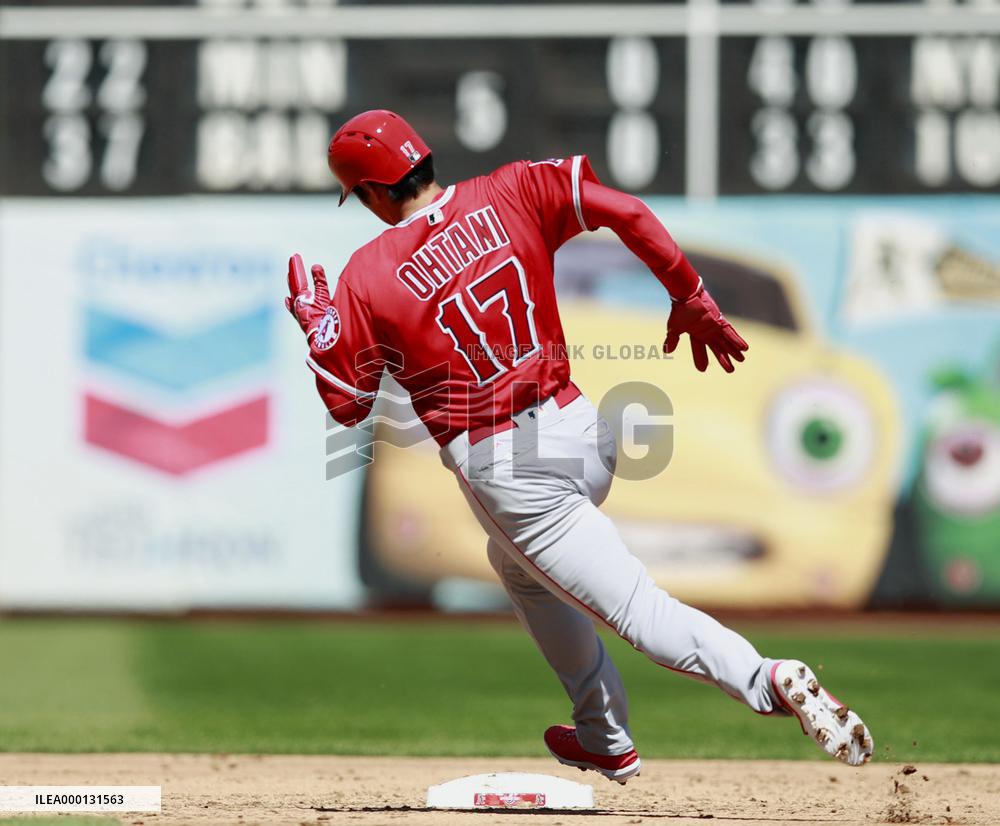 Baseball: Athletics-Angels season opener