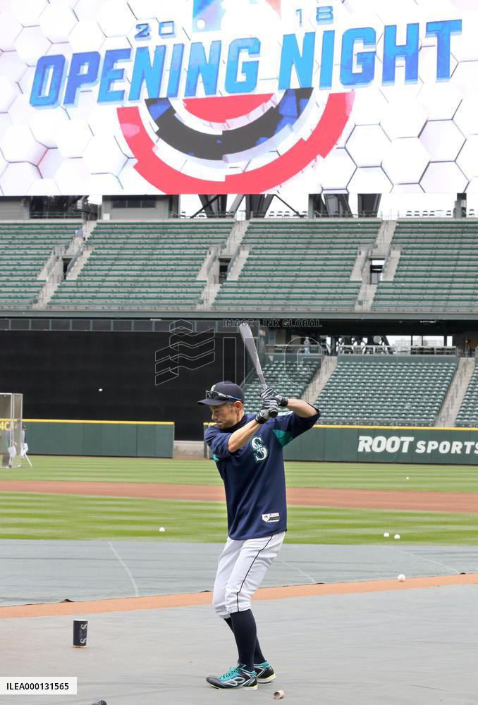 Baseball: Mariners' Ichiro