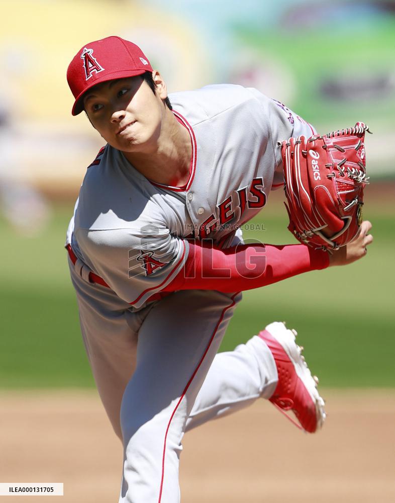 Baseball: Angels' Ohtani