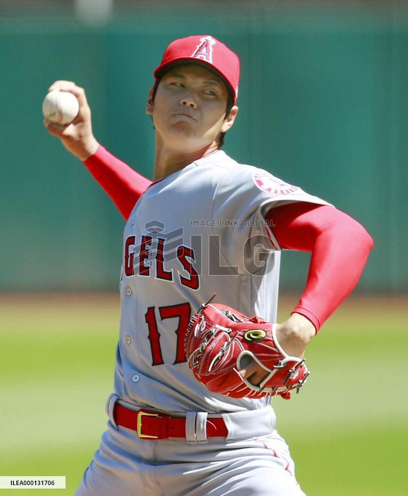 Baseball: Angels' Ohtani