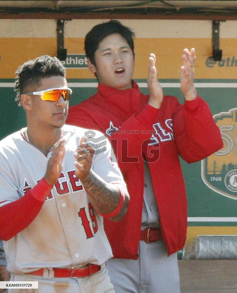 Baseball: Angels' Ohtani