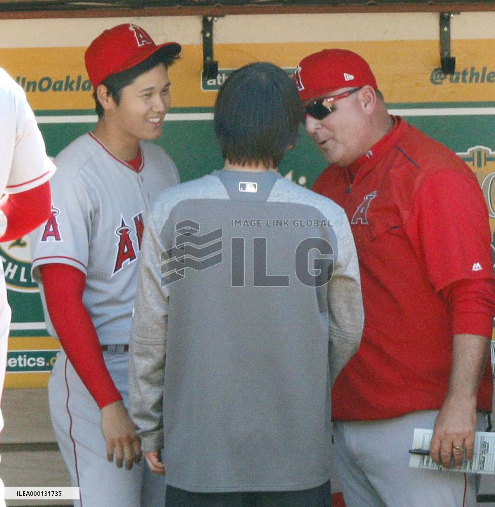 Baseball: Angels' Ohtani