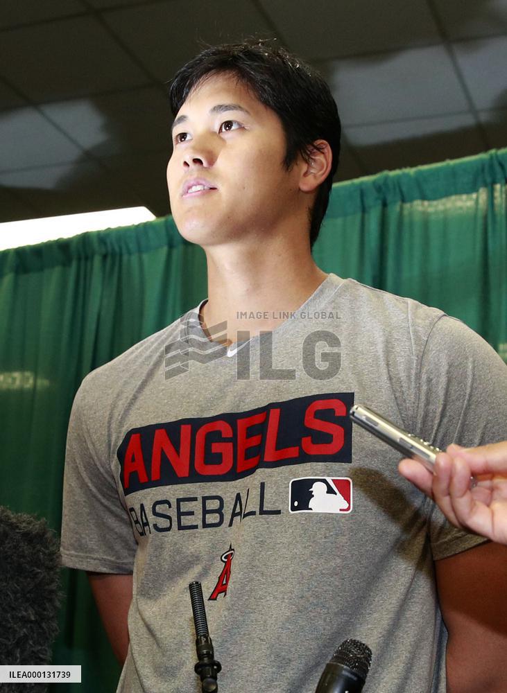 Baseball: Angels' Ohtani