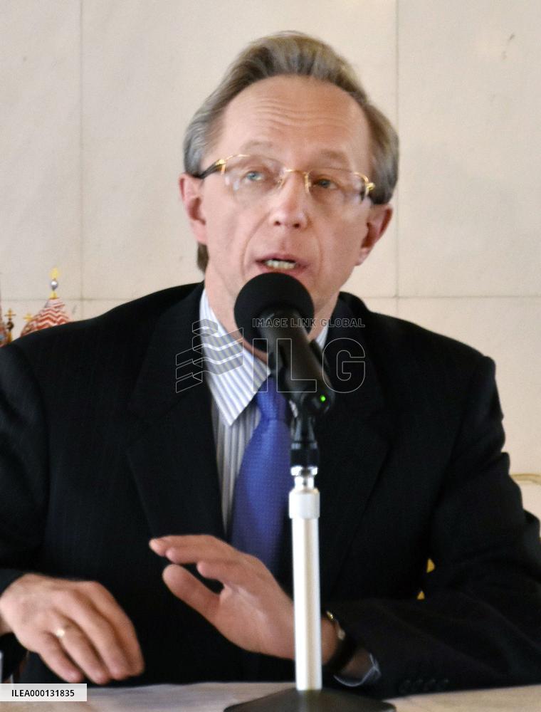 Russian ambassador to Japan Galuzin