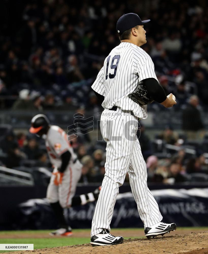 Baseball: Yankees' Tanaka