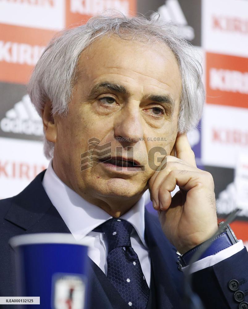 Football: Japan dismisses Halilhodzic
