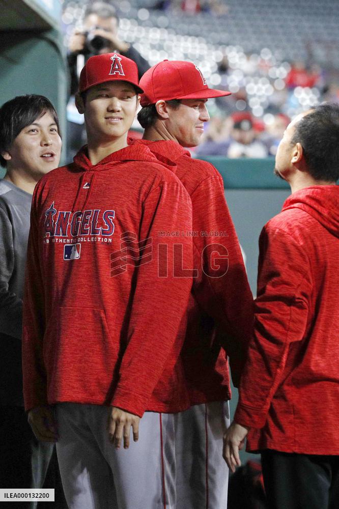 Baseball: Angels' Ohtani