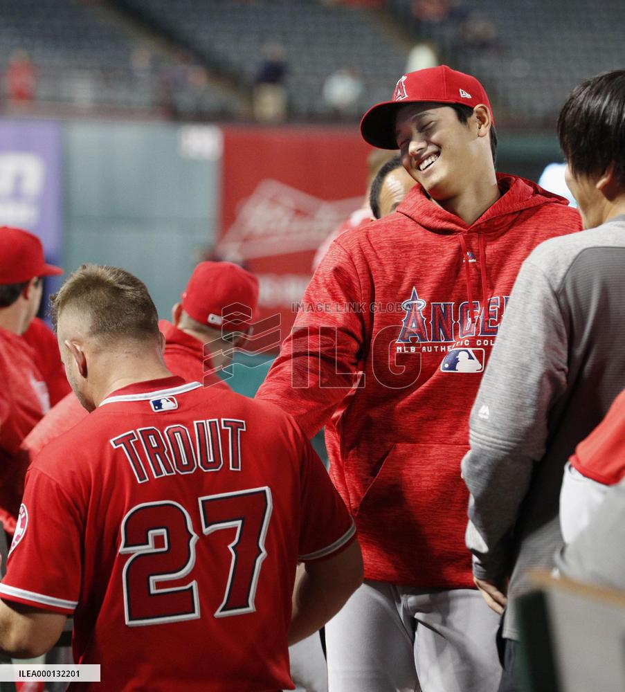 Baseball: Angels' Ohtani