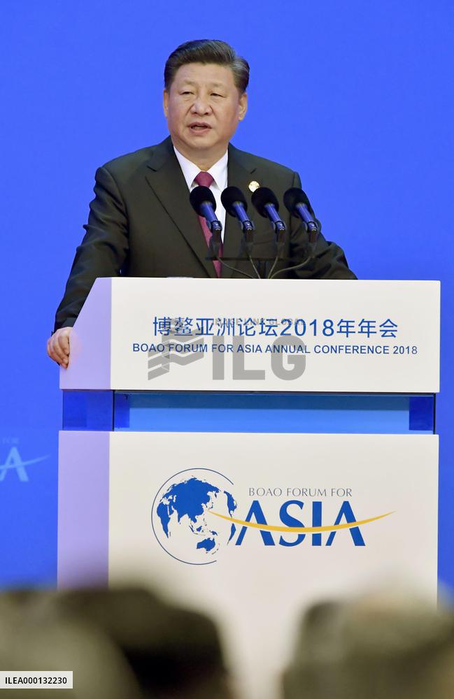 Xi at Boao economic forum