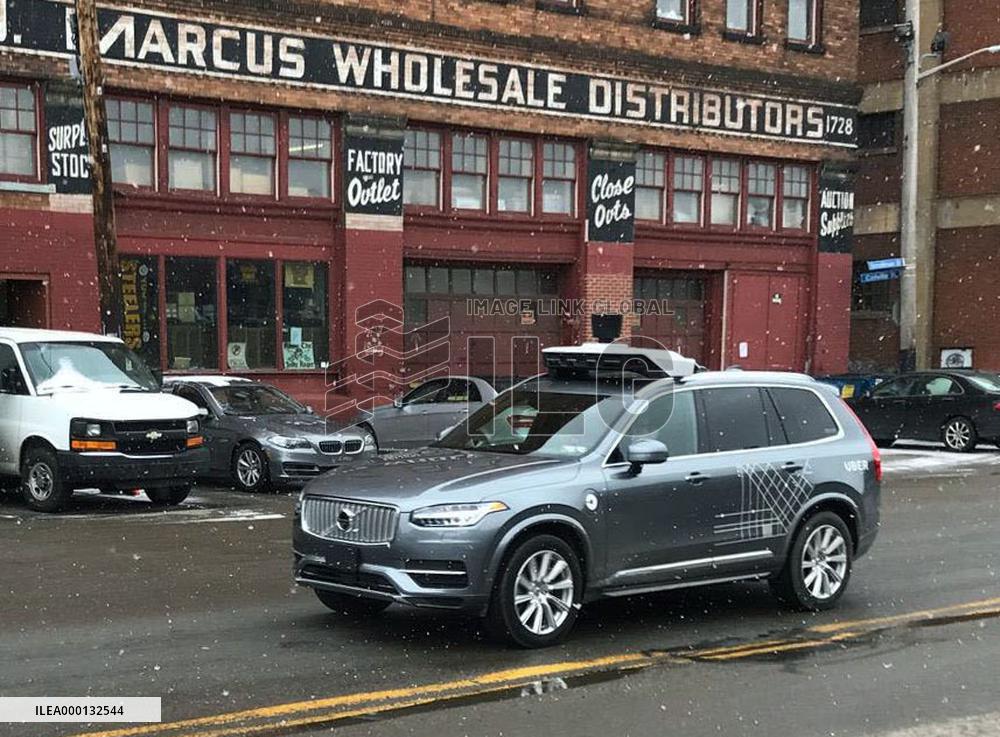 Uber's self-driving vehicle