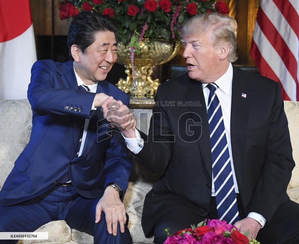 Trump-Abe talks