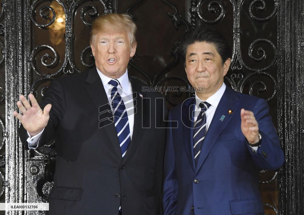 Trump-Abe talks