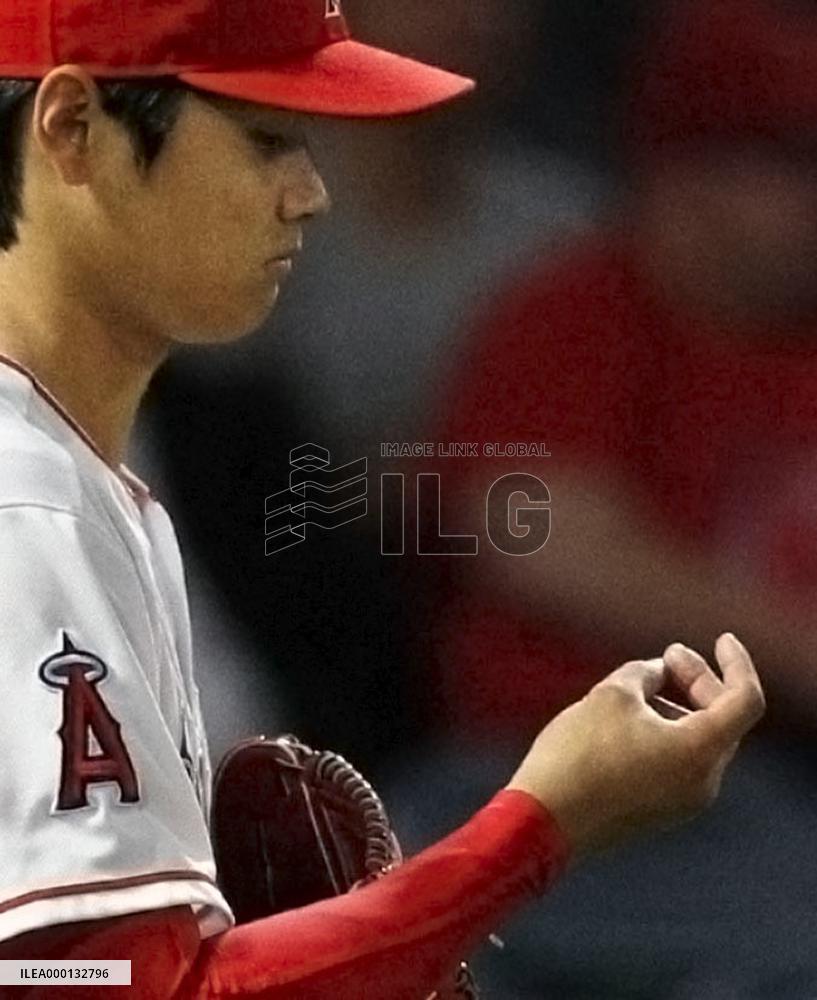 Baseball: Angels' Ohtani