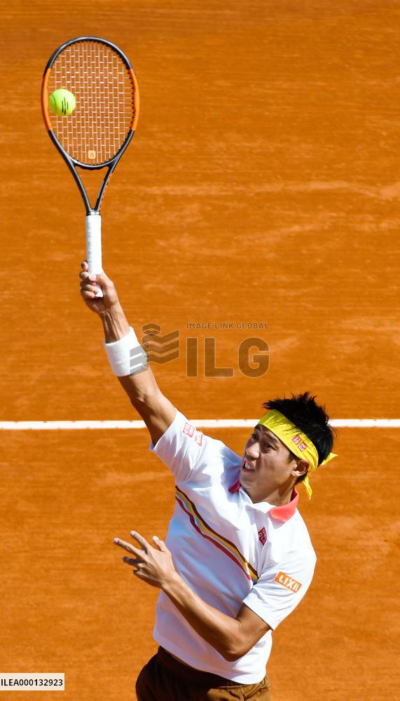 Tennis: Nishikori at Monte-Carlo Masters