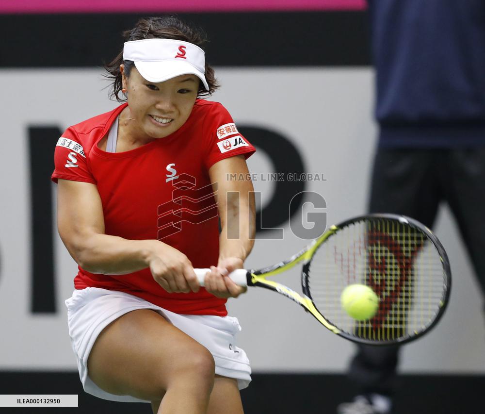 Tennis: Nara at Fed Cup playoffs