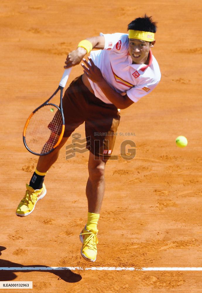 Tennis: Nishikori at Monte-Carlo Masters